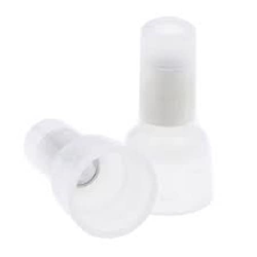 NSI C12-N-B Easy-Twist Nylon Closed End Wire Connector, 22-10 AWG Wire Range, 300V, Natural, Pack of 1000