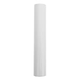 Jecompris Autocollant Pare Soleil Mat Blanc 60G 60X6 Pouces pour Pare Brise Voiture Bande De Protection Solaire Universelle Anti ÉBlouissement Et UV Installation Facile pour Vitres Et ArrièRe