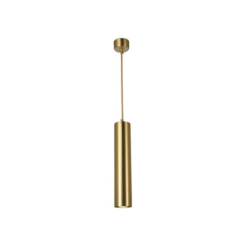 Wall Lighting Fixtures Brass Long Tube Pendant Light Modern Minimalist Creative Droplight...