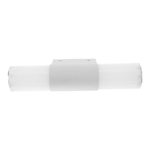 SOPOTUTU Aplique LED de Pared Moderno Luz Blanca Fría para Espejo Tocador Sala de Estar Diseño Industrial con Pantalla Acrílica Alta Transmisión y Fuente LED Integrada de Duración
