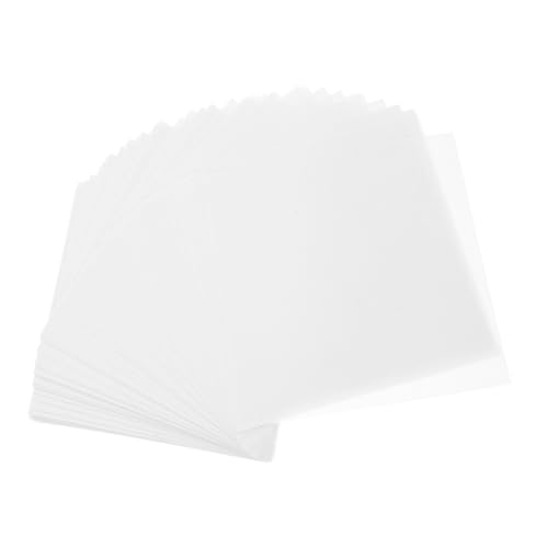 OSOLADY Square Weighing Paper Pad 500pcs 150mm Non-Stick Non-Absorbent for Lab Educational Use