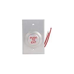 W5287-P23DAxE1R Pneumatic Time Delay Heavy Duty 1-1/2" Push Button Single Gang Plate Swit