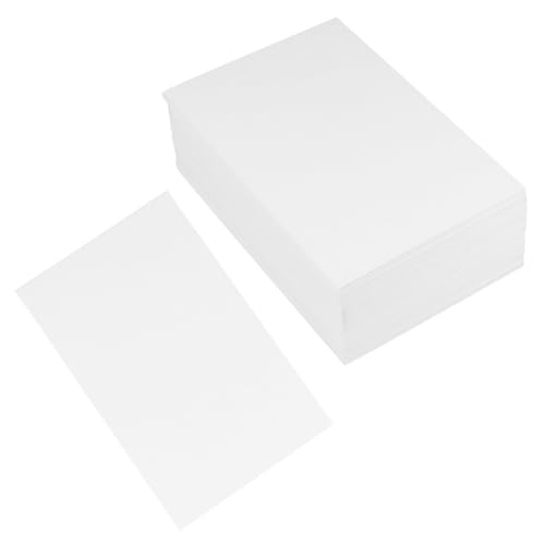 Cartes Memo Kraft Vierge double-face pour graffiti et scrapbooking