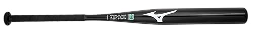 Mizuno CRBN1 - Cage Bat - Fastpitch Softball Training Bat (-9) | 33 Inch 1 Piece Composite Womens Fast Pitch Bat | Black