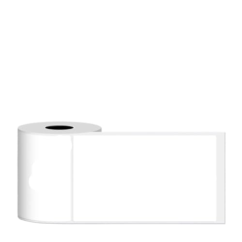 50x80mm �T�[�N�����M�� Phomemo M110 �v�����^�X�e�b�J�[�ƌ݊�������(4 Rolls 50x80mm)