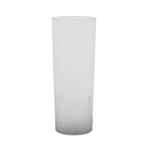 LPF LE PETIT FOURNISSEUR - Gobelets Tubo Réutilisables 20cl - Plastique Polypropylène Rigide - Couleur Givrée (50) Cover