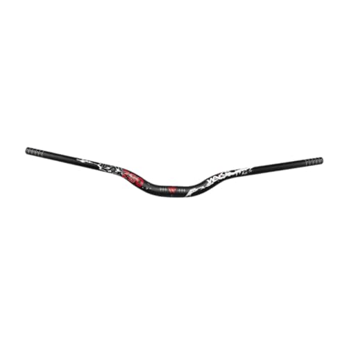 LOOM TREE Lightweight Riser Bar for Mountain Road Bikes Red - Image 5