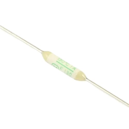Fusible thermique 130 degres a coupure nette pour circuit electrique 250V