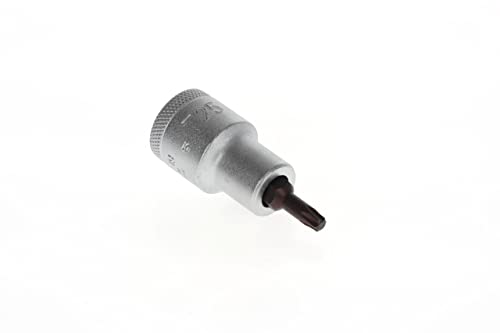 GEDORE Screwdriver bit socket Torx, Short, T25, AF 4.43 mm, 1/2" 12.5 mm, Screwdriver bit socket, Tool, ITX 19 T25 - Image 4