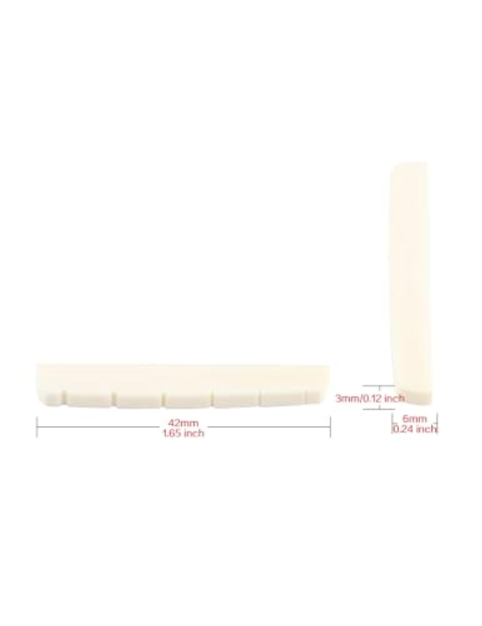 Guitar Nut Replacement for Strat & Tele Style Guitars, 6 String
