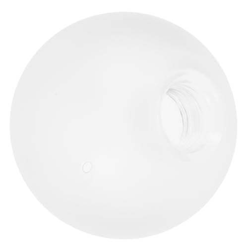 LIFKOME Pantalla de Lámpara de Globo de Cristal Transparente, Globo de Vidrio Colgante Diámetro 20 Cm, Pantalla de Repuesto para Lámparas de Techo y Pared, Cubierta de Vidrio