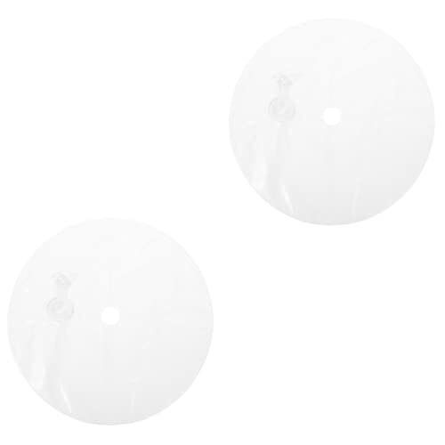 BESPORTBLE Arch Decor 2pcs Sunshade Umbrella Base Stand Base Wedding Bag Flag Base Stand Filled Umbrella Base Weight Bag to Rotate Beach White Umbrella Seat Plastic