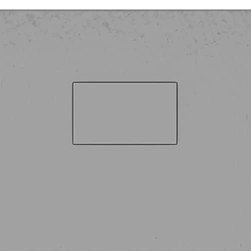 VidaXL Piatto Doccia in SMC Grigio 90x70 cm