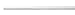 ClosetMaid 2050 SuperSlide Adjustable Hanging Closet Rod, 2' to 4', White