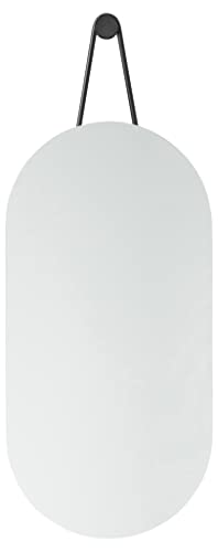 Zone Denmark A-Wall Mirror Wandspiegel, Spiegel, 60 x 30 cm, Schwarz