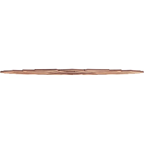 Image of Ekena Millwork 24 inchOD x 8 1 /2 inchID x 3 /8 inchT Augustus Wood Fretwork Pierced Ceiling Medallion, Cherry