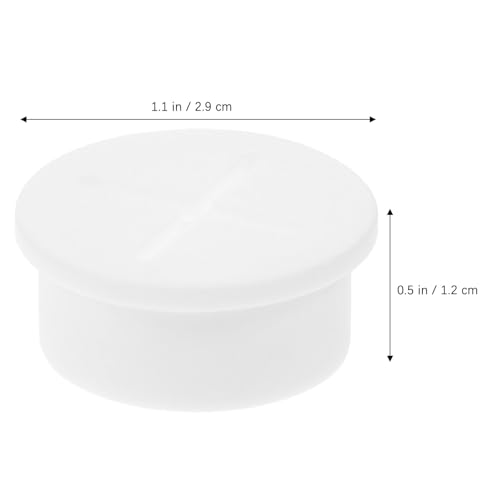 ARTIBETTER Tapones Flexibles de Escritorio para Orificio de Cable, 20 pzas, 25mm, Cubierta para Agujero de Cable, Organizador de Cables para Escritorio, Protección para Cables, Blanco miniatura 6