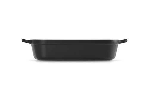 Image of Le Creuset Enameled Cast Iron Rectangular Roaster, 5.25 qt., Licorice