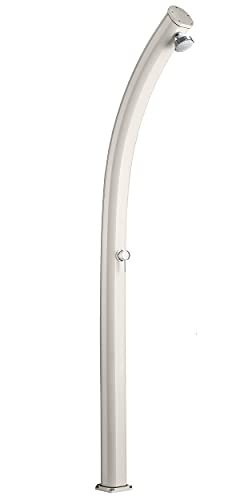 Arkema Design A505 Ducha Con Un Tubo De Conexión Ideal Para Ranura De Monedas, Blanco