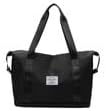 Expandable Travel Weekend - Gym Bag - Black