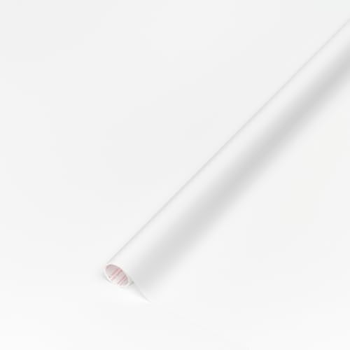 d-c-fix Möbel-Klebefolie Weiß, 67,5 cm x 5 m - abwaschbare und Selbstklebende Deko-Folie für Küche, Schrank, Tisch & Fensterbank - modern & nachhaltig