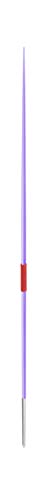 Track Outlet Women's 600 Gram 45 Meter Javelin - Purple