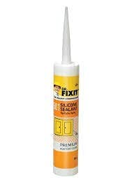 ROCKFOREST SILICONE SEALANTS CLEAR 260ML USED TO FINISH JOINTS (1 NO)