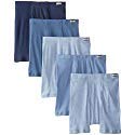 Hanes Men's TAGLESS® Boxer Briefs with ComfortSoft® Waistband Assorted Solids 5-pack3
