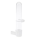Distributeur d'eau pour perroquet : multi-design : le volume de ce distributeur d'eau automatique pour oiseaux est de 65 ml, qui peut contenir de l'eau et de la nourriture, et peut automatiquement distribuer de l'eau ou fournir automatiquement de la nourriture, ce qui est pratique à utiliser.