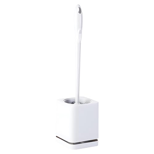 YRXEFY Toilet Brush and Holder Set, Durable Polypropylene with Ventilated