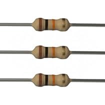 ILTELEC - 1k Ohm Resistor (10Pcs) - 1k Ohm 1/4w (0.25 Watt) ?5% Tolerance Metal Film Fixed Resistor