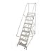 Cotterman 1711R3232A3E24B4W4C1P6 - Rolling Ladder Steel 140In. H. Gray