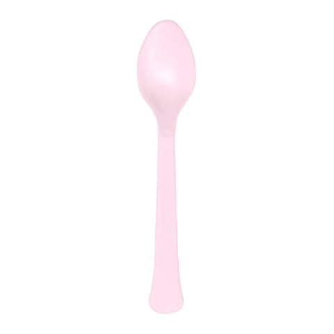 Amscan Light Pink Eco-Friendly Party Spoons Cover