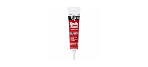 Image of DAP 18013 6 Pack 5.5 oz. Kwik Seal Kitchen and Bath Adhesive Caulk, Almond
