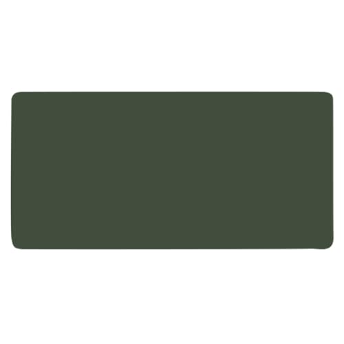 Leather Desk Pad Mat 24 X 12 Inch Large Desk Matt for Desktop,Waterproof Non-Slip Desk Mat for Keyboard and Mouse,Laptop Desk Blotter,Mousepad,Black Desk Mat for Work Gaming Home Office