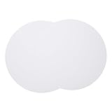 Carton à peindre cercle : vous pouvez peindre dessus avec vos enfants et le fixer au mur pour la décoration.