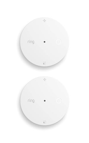 Image of Ring Sensors: Glass Break Sensor (newest model) - Instant notifications, on Amazon Sidewalk, no base station needed, Pro Monitoring (sold separately), 2-pack