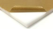 White Opaque Plexiglass Acrylic Sheet - 1/4" Thick 24" x 48"