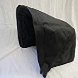 Parasol negro para capó con alambres para Bugaboo Cameleon 1, 2, 3 y rana cochecitos de bebé