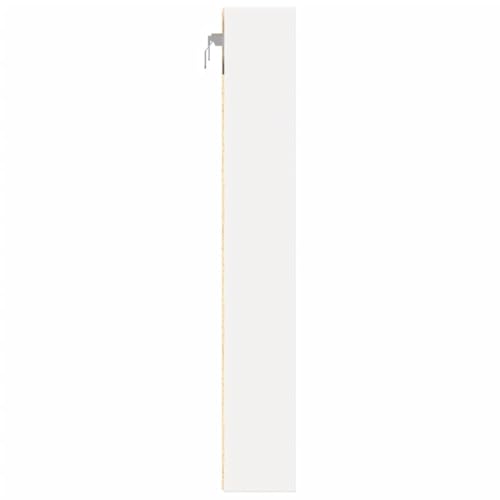 Vitrine blanche mince pour gagner de l espace de rangement mural - 8