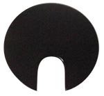 Miniatura 4 de Electriduct Ojal de escritorio de metal de 1.57 pulgadas, cubierta de agujero de cable de 1.575 in, organizador de cable de alambre  epoxi negro