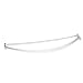 Kohler K-9351-S Expanse Curved Shower Rod - Contemporary Design, Polished Stainless