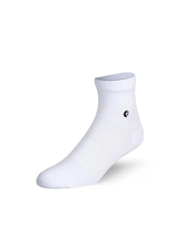 Ethika Girl's Ankle Sock | White