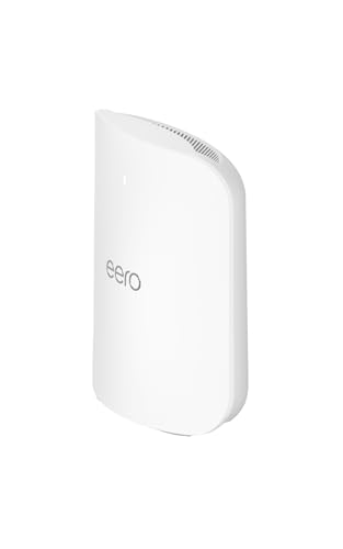 Amazon eero Max 7 mesh wifi router (newest model) - Supports internet plans up to 10 Gbps, Coverage up to 2,500 sq. ft., Connect 250+ devices, 1-pack