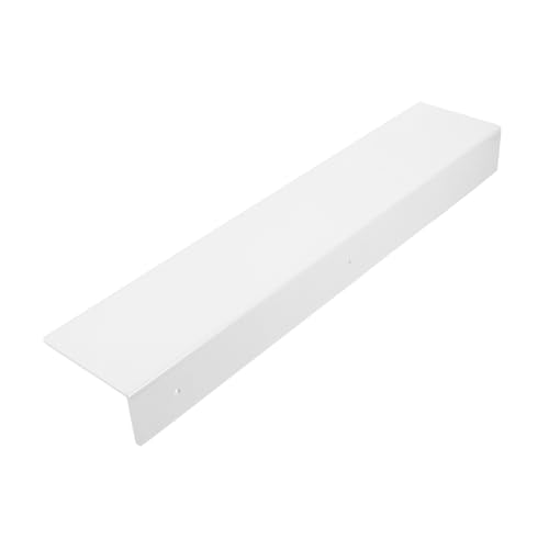 Cabilock Adhesive Floating Shelf for Bathroom Kitchen and Cabinets Non Drilling Wall Mounted Storage Rack Versatile Organizer for Improved Space Utilization