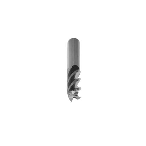 Image of Square End Mill JESTUOUS Carbide 4 Spiral Flute Drill Bits 1 /4 inch Shank Dia.1 Cut Length for Milling Metal,1 Piece