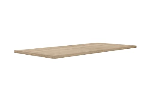 möbelando Tischplatte >Tables< Die Esstischplatte Tables in Sonoma Eiche (180x90x3,8 cm) bietet eine Pflegeleichte Oberfläche mit ABS-Kanten und ist ideal für Moderne Esszimmer. Zerlegt geliefert.