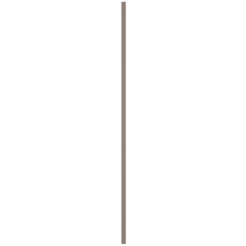 image for Ekena Millwork Lifetime Vinyl LL1S12X04300CL Standard Cathedral Top Ce