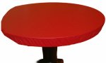 KWIK-COVERS OF NEW YORK-60" Round Red Kwik Tablecover