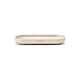 Brabantia - Renew Seifenschale - Seifenhalter mit Rutschfestem Boden - Rippen halten die Seife Trocken - Rutschfester Boden - Korrosionsbeständig - Badezimmerzubehör - Soft Beige - 14 x 8 cm